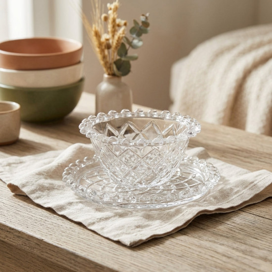 Bowl & Saucer Set 12 Pcs